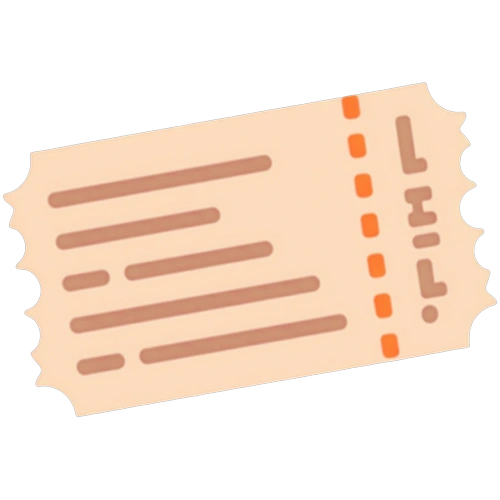 Blank printable raffle ticket template