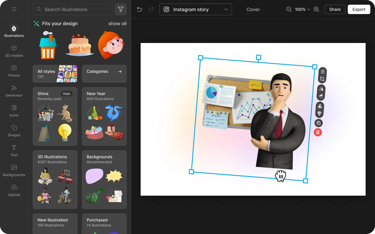 mega creator business templates