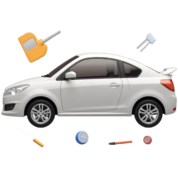 Car detailing logo graphic assets