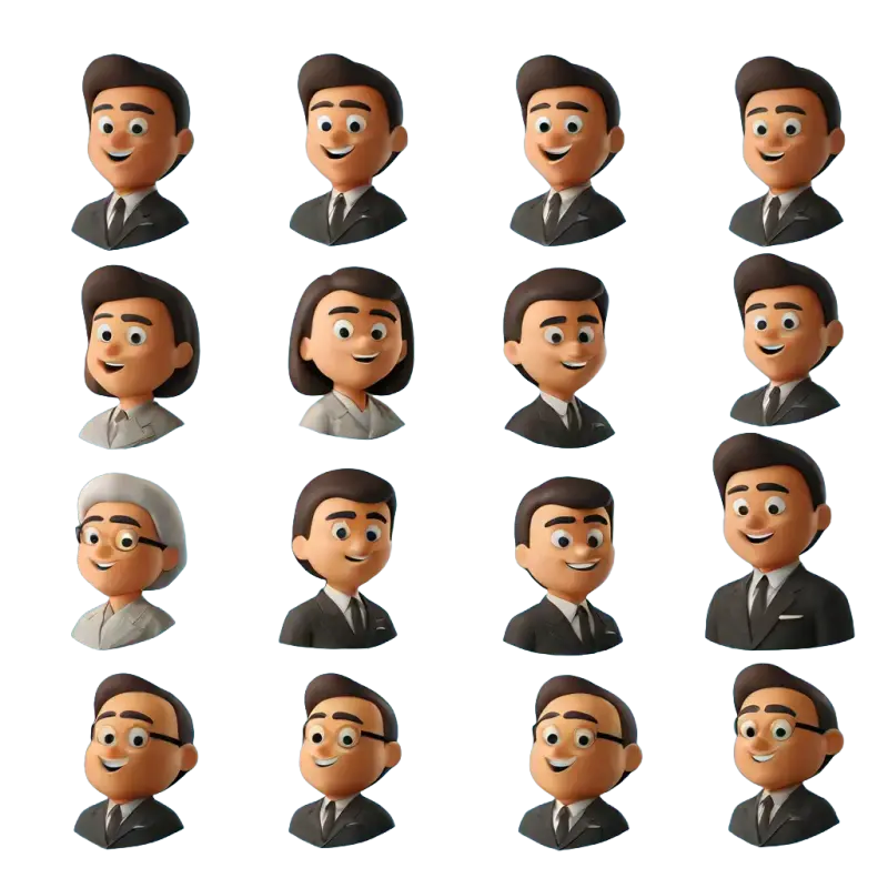 Cartoon Character Library