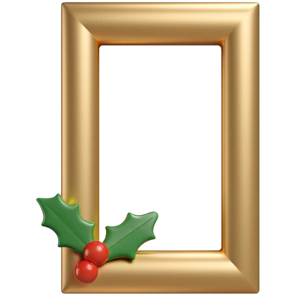 Christmas photo collage frames