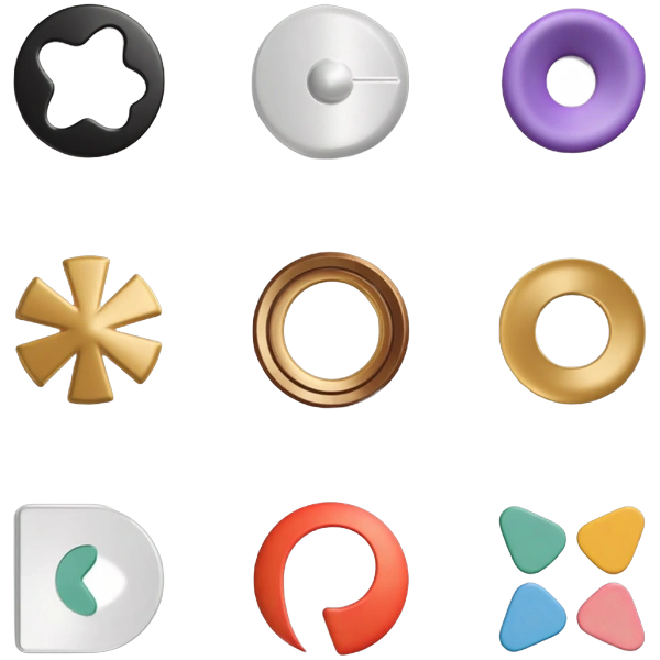 Circle Logo Design Assets