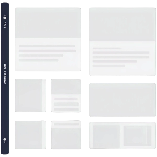 Banner templates and backgrounds