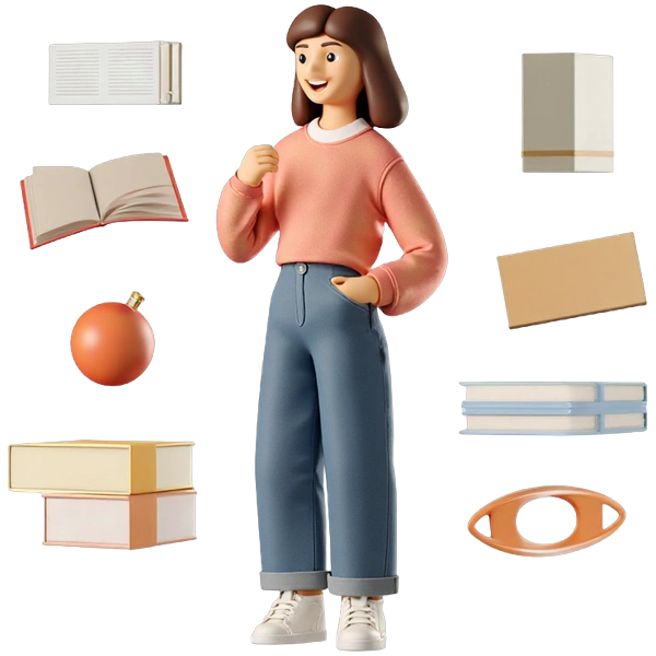 Character design elements library