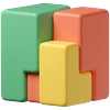 3D elements for wallpapers
