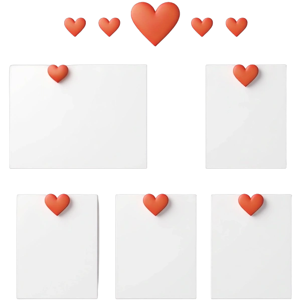 Relationship Vision Board Templates