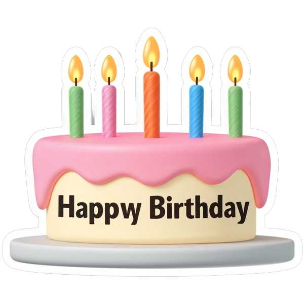 Personalized Birthday Stickers