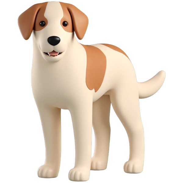 Dog illustrations library