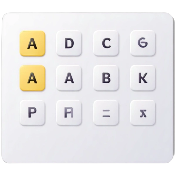 Font Library for Custom Letter Stickers