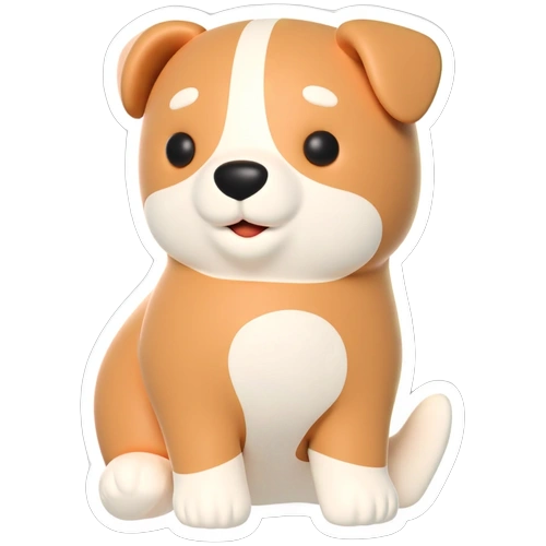 Custom pet stickers example