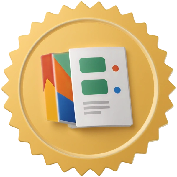 Round sticker design assets