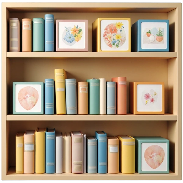 Cup sticker design library