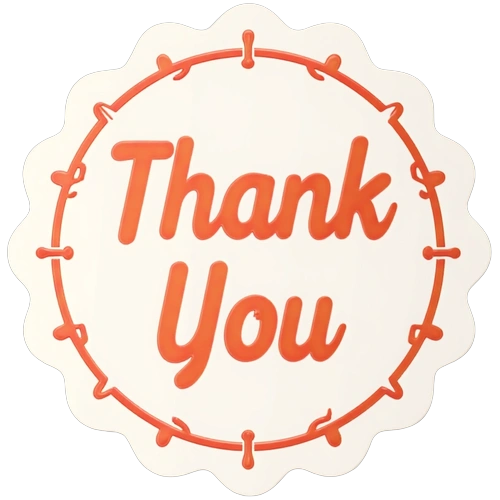 Custom Thank You Stickers