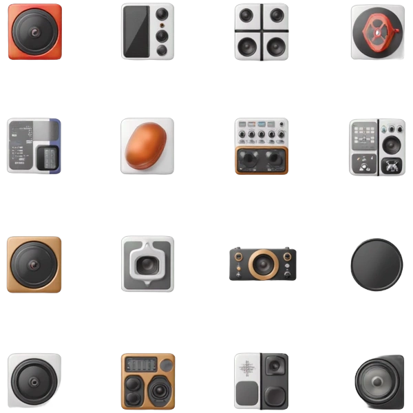 DJ Logo Graphic Assets