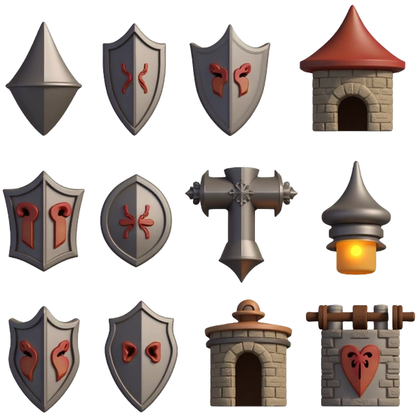 Fantasy Elements for Wanted Posters