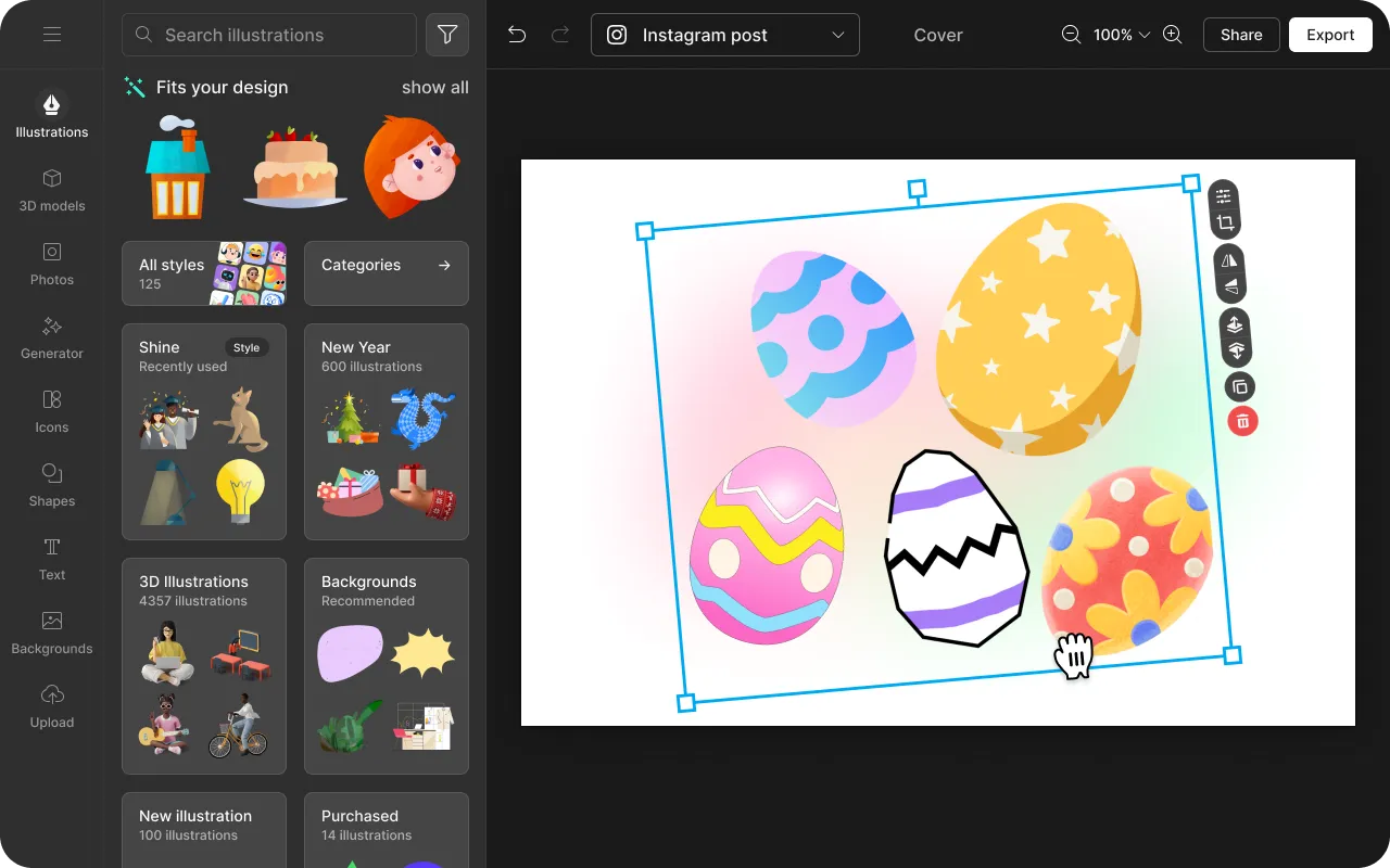 easter egg templates hero image