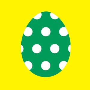 happy easter egg template 3