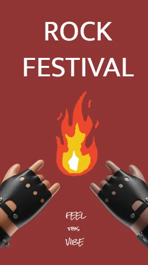 festival poster maker template