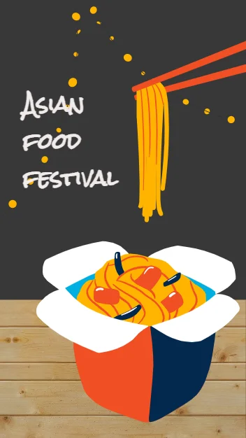 festival poster maker template