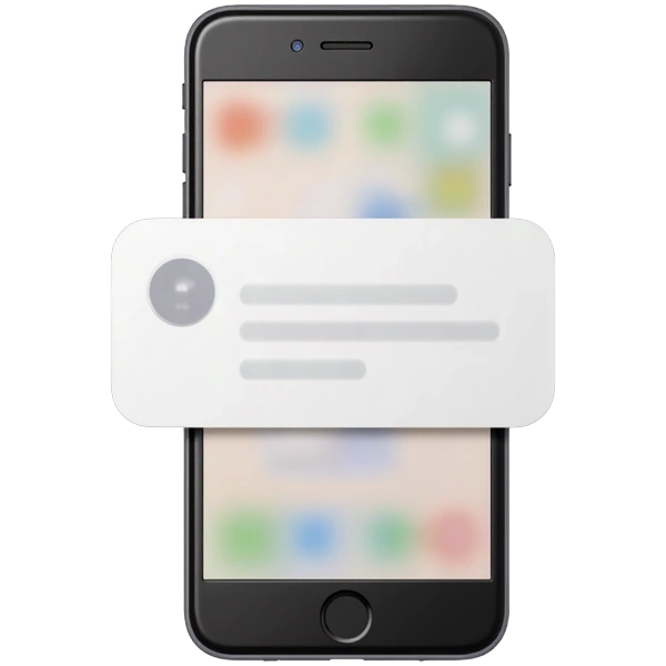Sharing invitations via text