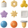 3D Elements Icon