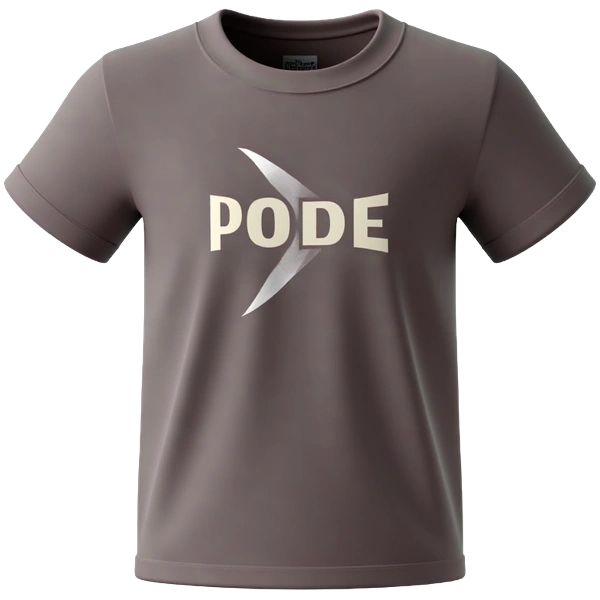 Logo on t-shirt mockup placement