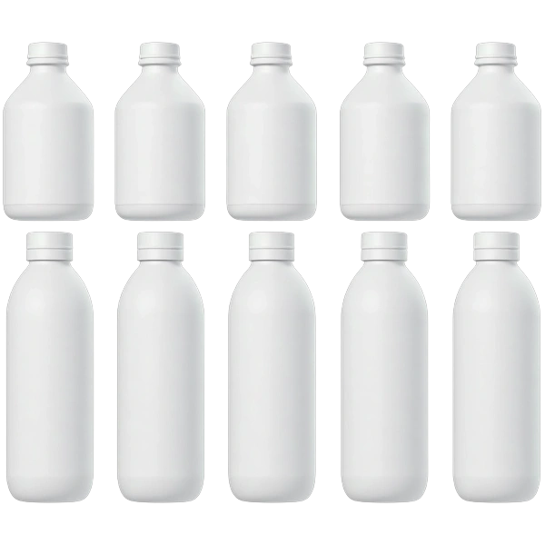 Water bottle label template collection