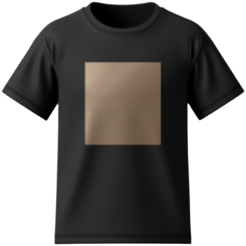 Gildan 5000 Black T-Shirt Mockup
