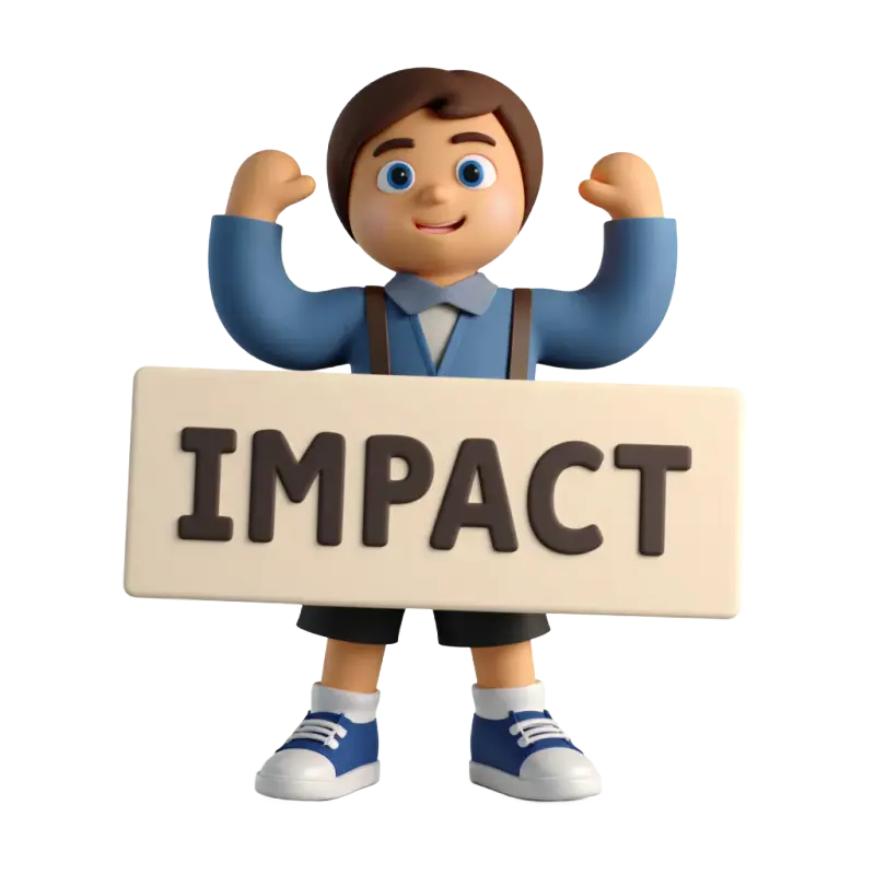 Impact font styling options