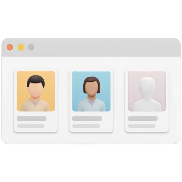 Mega Creator graphic assets for profile pictures