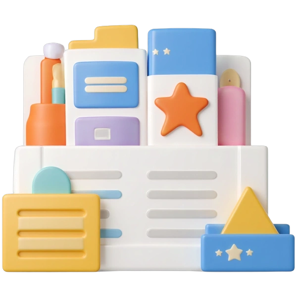 Logo design elements library