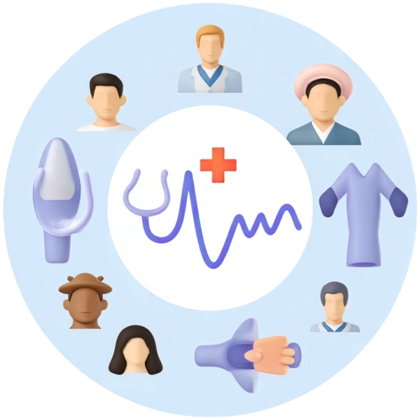 Medical Pamphlet Design Assets