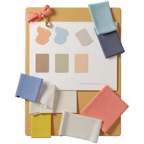 Fashion mood board example