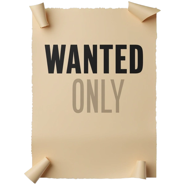 Old Wanted Poster Customization