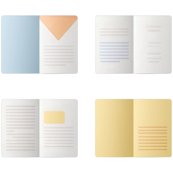 Pamphlet template library