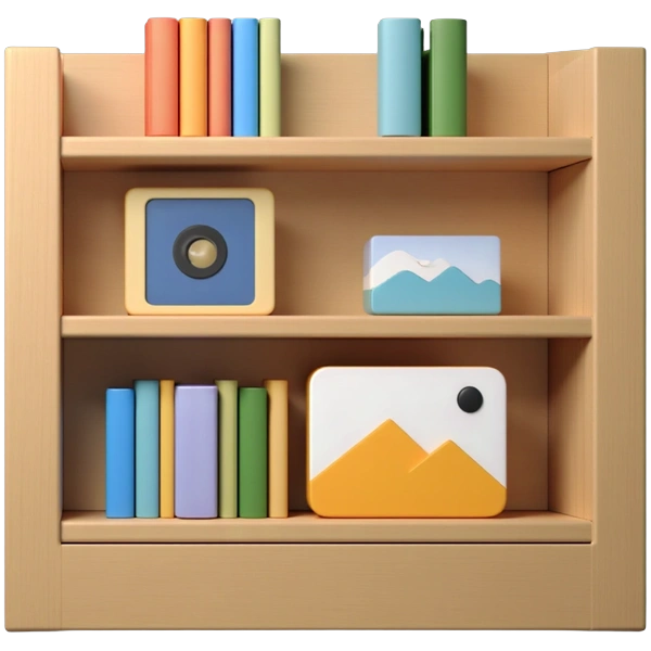 Extensive visual library for mood boards