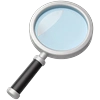 Close-up poster mockup icon