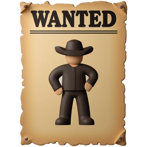 School project wanted poster example