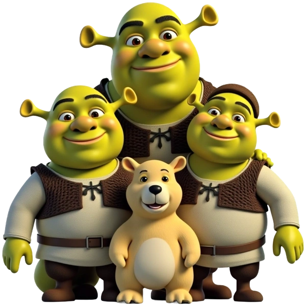 Shrek Character Library