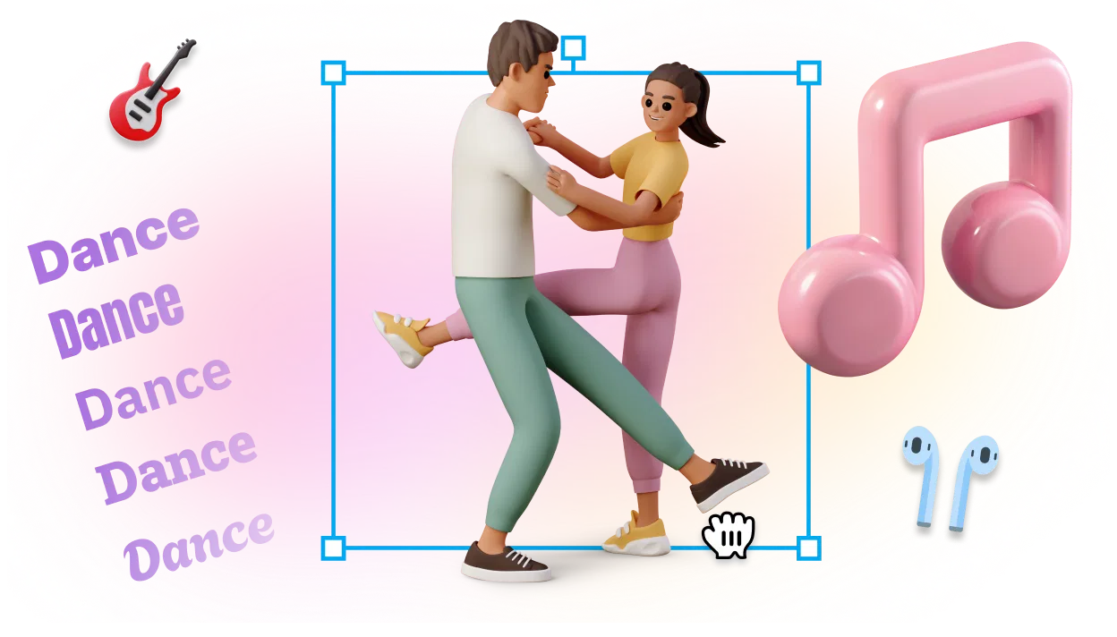 Mega Creator graphic assets