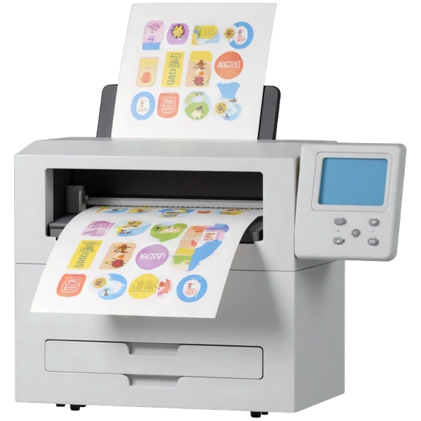 Custom sticker printing options