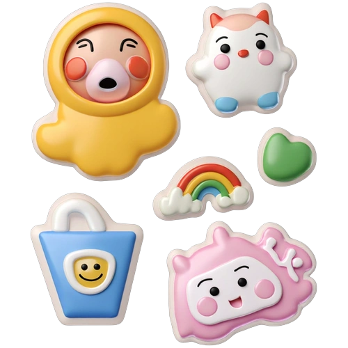 Custom stickers design showcase
