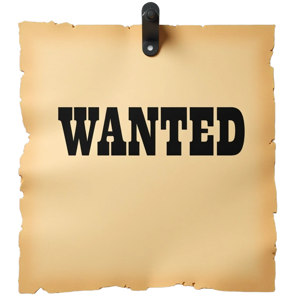 Authentic Flynn Rider wanted poster design