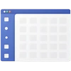 Grid System Icon