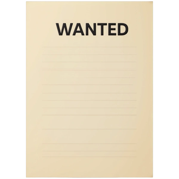 Authentic Bonnie and Clyde Wanted Poster Templates