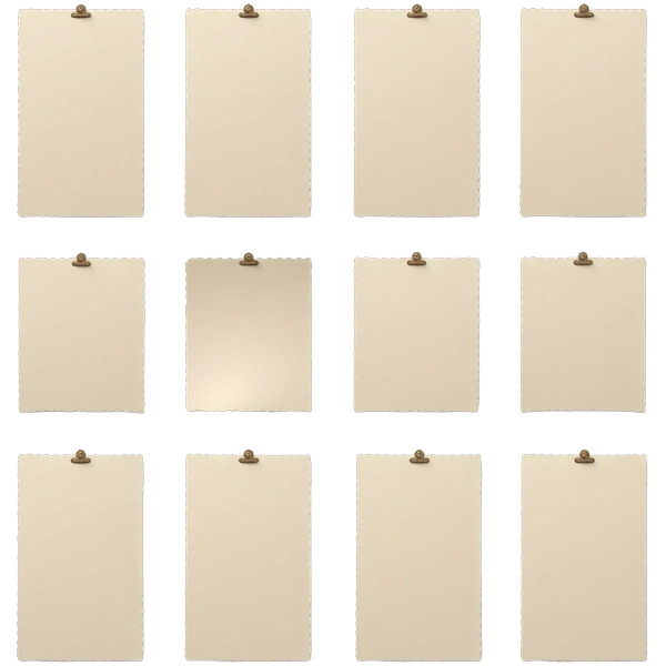 Collection of wanted poster templates