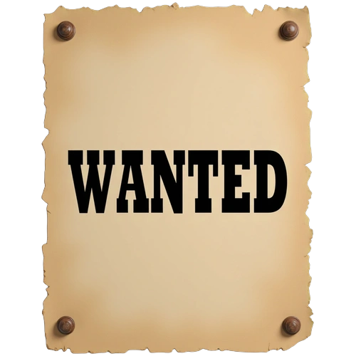 Wanted Poster Texture Example