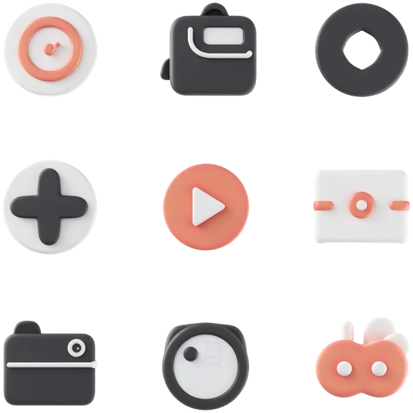 Mega Creator graphic assets for water bottle labels