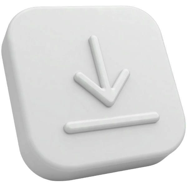 3D YouTube Logo Export